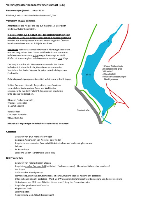 bestimmungen homepage