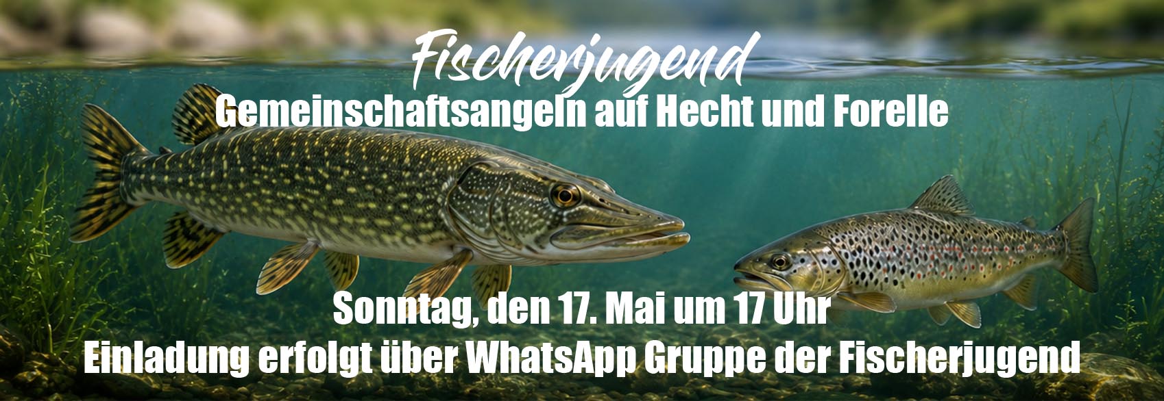 gemeinschaftsangeln fischerjugend mai 2026