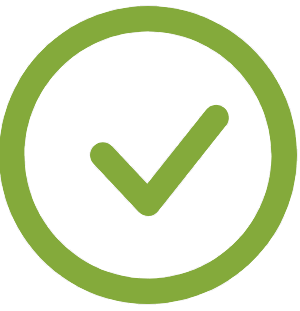 icon kreis mit haken